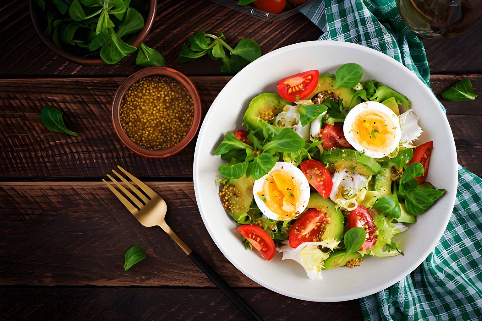 Fresh Avocado Salad for Breakfast