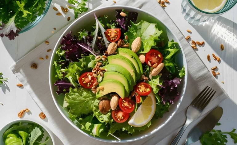 healthy salad recipe