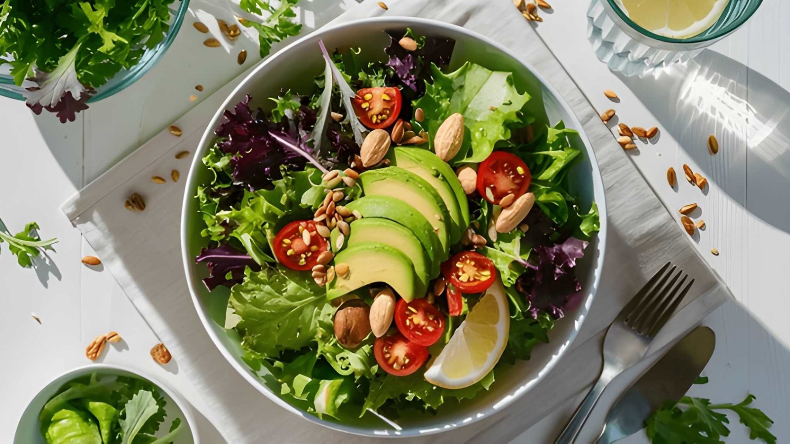 Healthy Salad Recipe – Featuring Fresh Greens