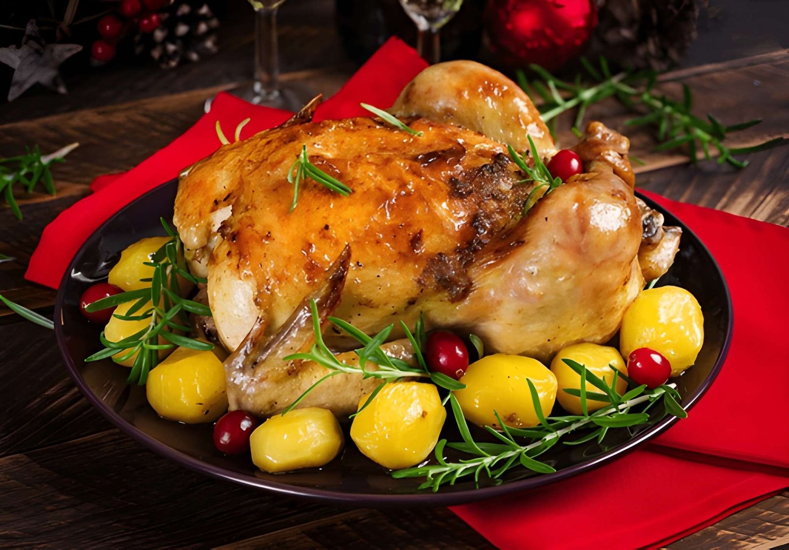 Roast Chicken Recipe – Christmas Dinner