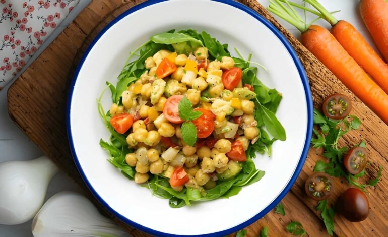 mediterranean chickpea salad