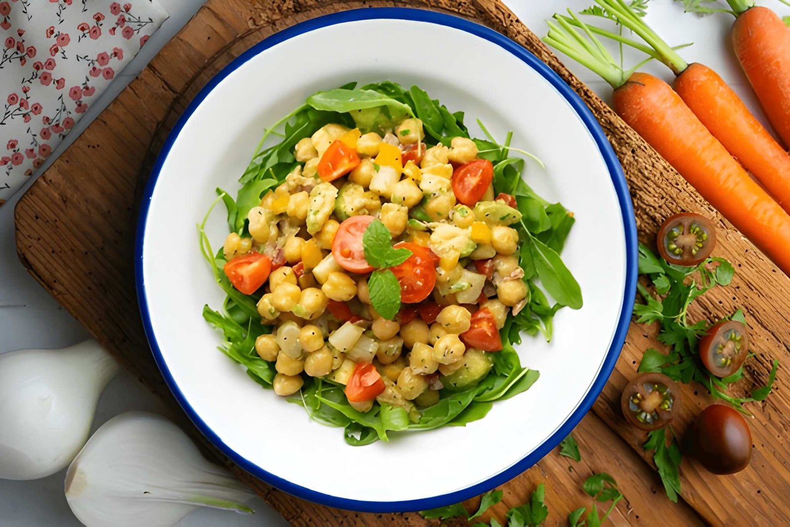 Mediterranean Chickpea Salad Recipe